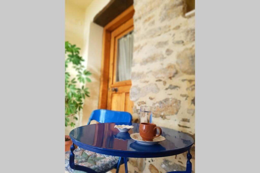 Traditional Cretan Stone House In The Center Of Crete Litos 외부 사진